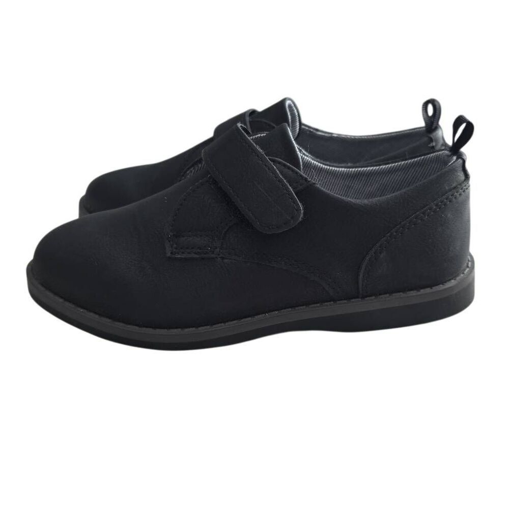 Wonder Kids Boys Size 12 Black Memory Foam Dress Shoes